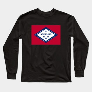 Flag of Arkansas Long Sleeve T-Shirt